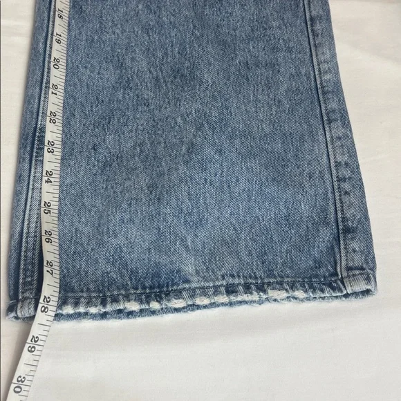Hollister Low-Rise Medium Wash Baggy Jeans SZ 27 - Picture 13 of 14